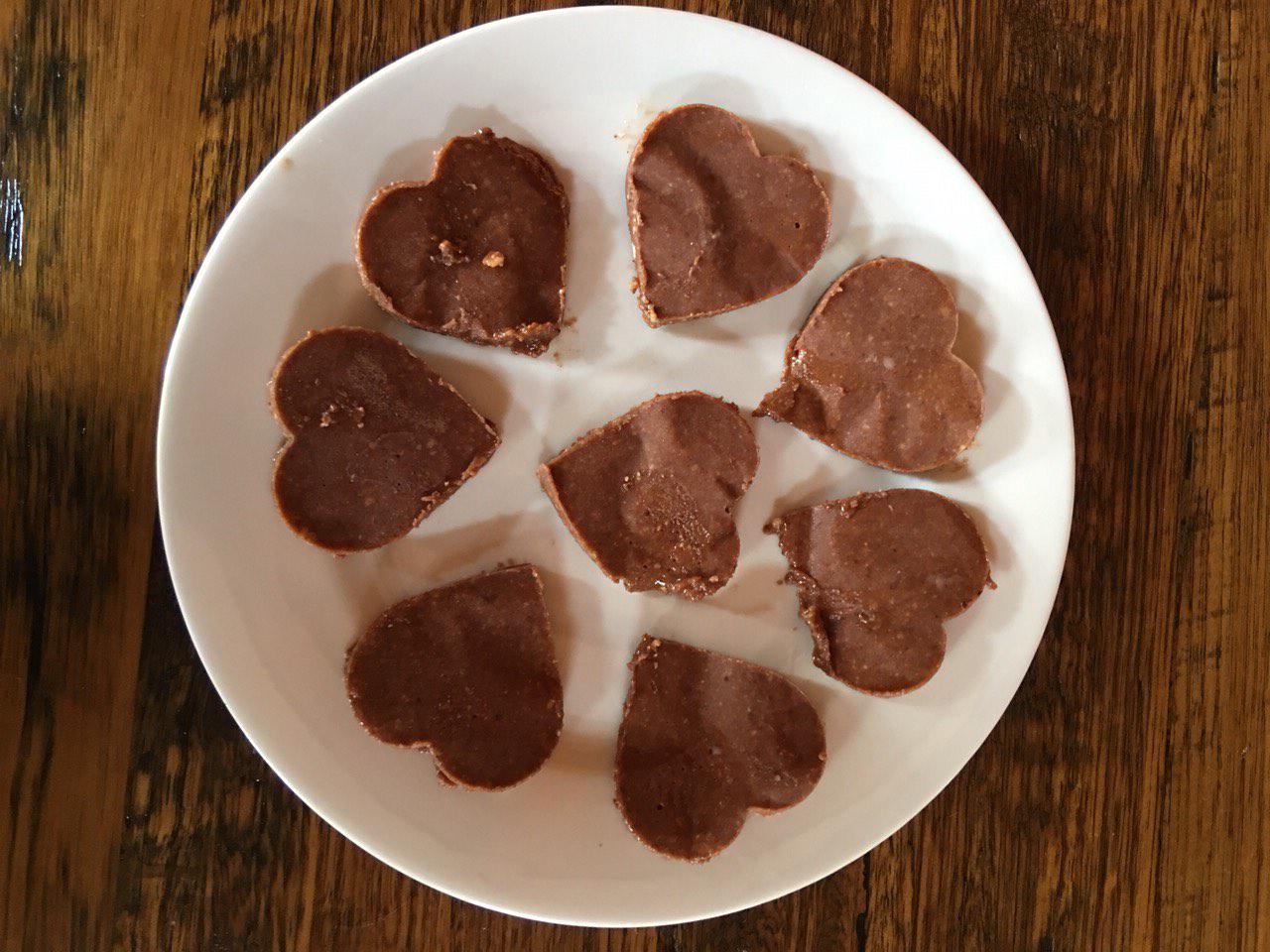 Home-made chocolate sugar free